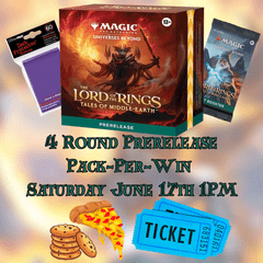 The Lord of the Rings - Prerelease - Pack Per Win - Saturday June 17th 1PM