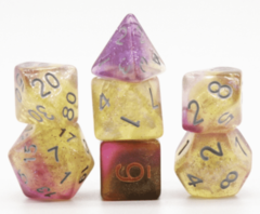 7 piece dice set - Dream Nebula