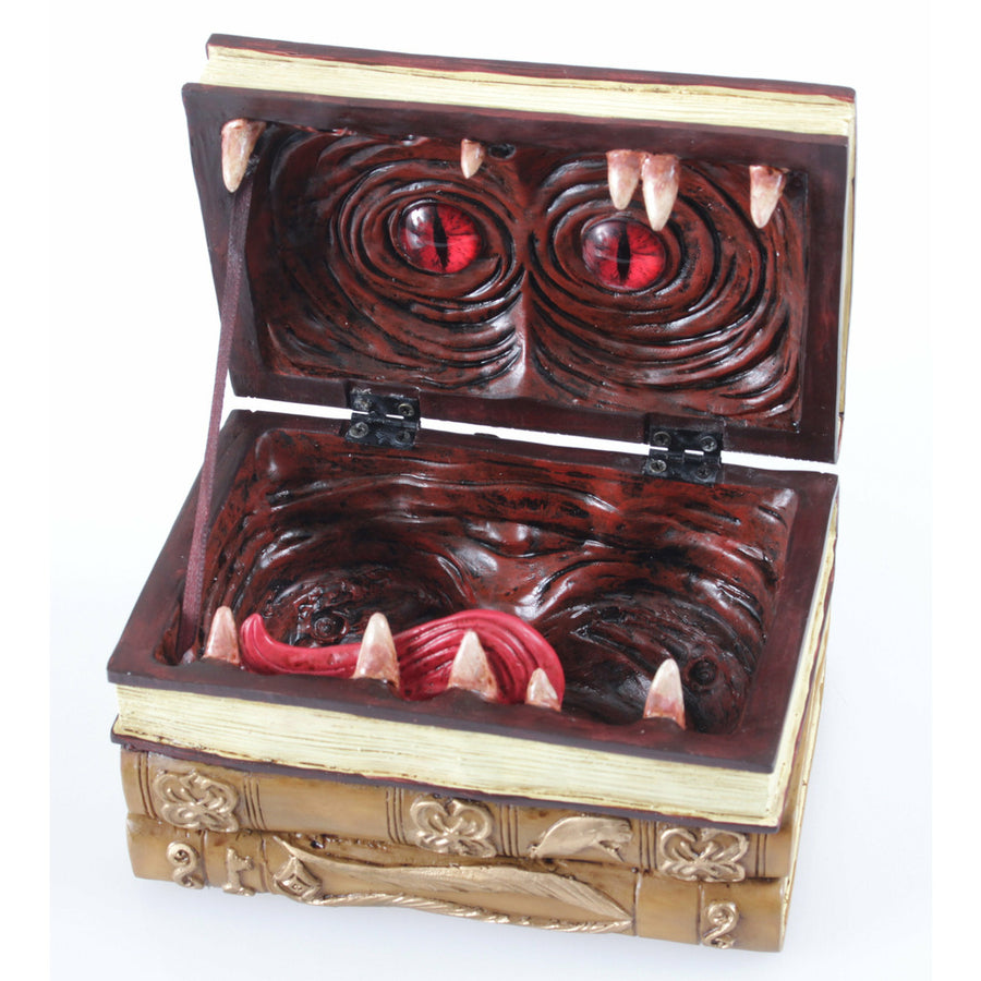 Forged Tomes of Terror Book Mimic Dice Box