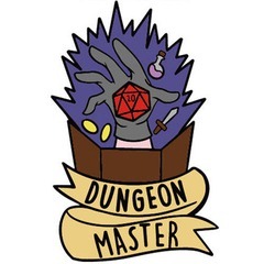 Dungeon Master Pin - Pin Bazaar: Gen Con 2021