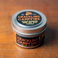 Crackling Campfire Gaming Candle - 8 oz