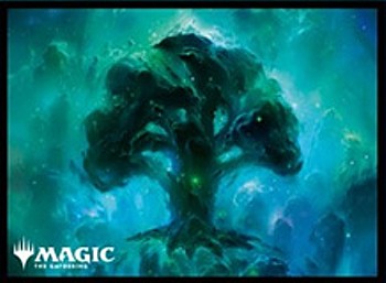 MAGIC: The Gathering Players Card Sleeve Nyx Land Forest MTGS-155