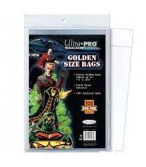 Ultra Pro Comic Bags - Golden Size