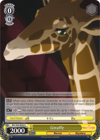 RSL/S56-E020 C  Giraffe