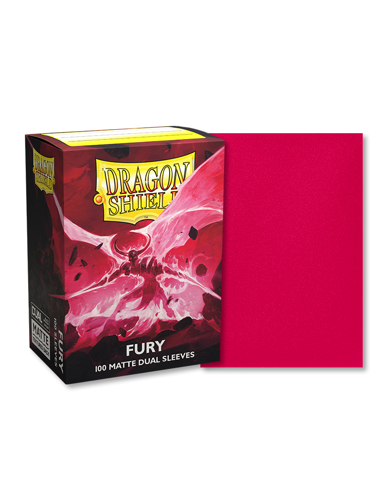 Dragon Shield Box of 100 in Matte Dual Fury