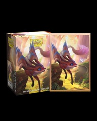 Dragon Shields Box of 100 in Brushed Art - The Fawnix