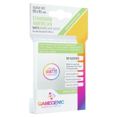 Gamegenic - Standard American Non-Glare: Green (Pack of 50)