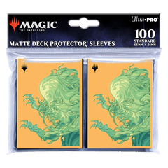 Ultra Pro Deck Protector Sleeves Commander Masters Omnath, Locus of Mana 100ct (UP19967)