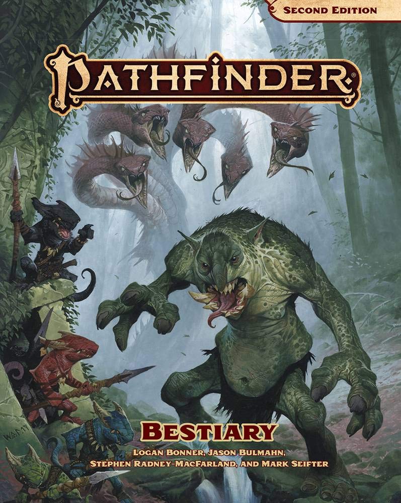 Pathfinder Bestiary Second Edition Hardcover
