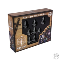 Steam Forge Games Critical Role Mighty Nein Unpainted Miniatures Set