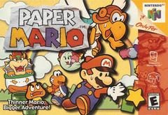 Nintendo 64 (N64) Paper Mario (Damaged Label) [Loose Game/System/Item]