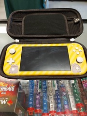 Nintendo Switch Lite Console Yellow w/ Charging Cable, Case, & Pusheen Sticker [Loose Game/System/Item]