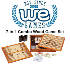 Wood Expressions 7-in-1 Wood Game Set 12