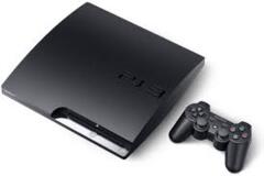 Sony Playstation 3 (PS3) Slim Console 120GB (Model CECH-2501B, 1 Controller, Charging, HDMI & Power Cables)