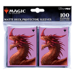 Ultra Pro Deck Protector Sleeves Commander Masters The Ur-Dragon 100ct (UP19966)