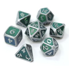 Die Hard 7pc Mythica Dreamscape Hinterland Solid Metal Dice Set