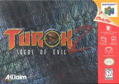 Nintendo 64 (N64) Turok 2 Seeds of Evil (Black Cartridge) [Loose Game/System/Item]