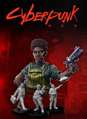Cyberpunk Red Miniatures: Edgerunners Set G