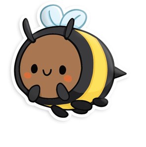 Squishable Bee Sticker