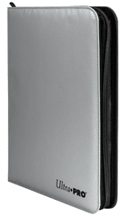 Ultra Pro: 9-Pocket Zippered Pro-Binder: Silver
