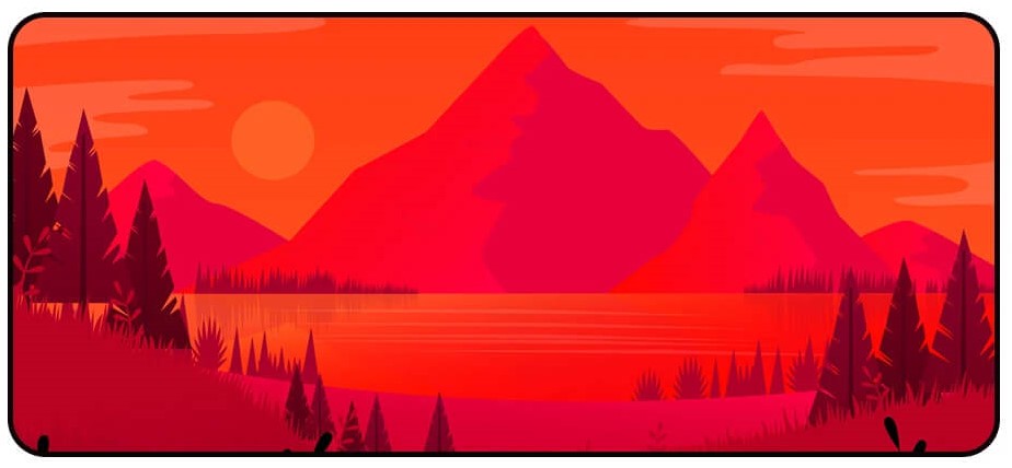 Sunset Lake Playmat