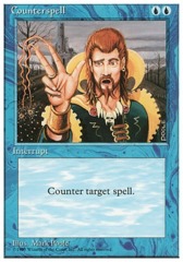 Counterspell - 4th Edition - Black Border
