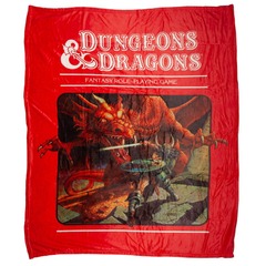 Dungeons & Dragons Throw Blanket - Vintage Player's Handbook