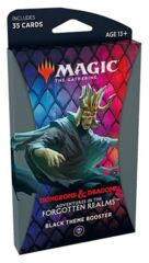 Adventures in the Forgotten Realms Theme Boosters Pack - Black