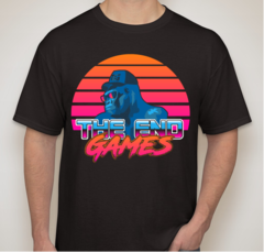 The End Games - Vaporwave T-Shirt - Black XL