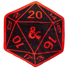 Dungeons & Dragons - Dice Shaped Throw Blanket