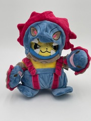Pikachu as Hydreigon Cosplay Plushie