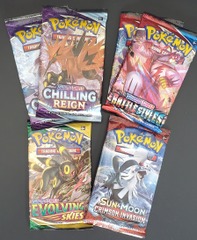 Pokemon Holiday Booster 6 Pack Bundle