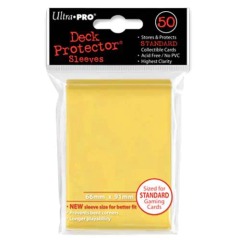 Ultra Pro Yellow Deck Protectors 50ct