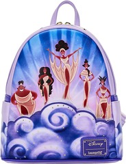 Hercules Muses on Clouds Purple Mini Backpack