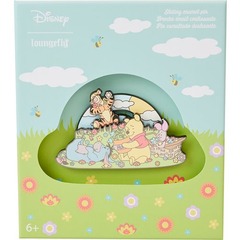 Loungefly Winnie the Pooh Folk Floral 3-Inch Collector Box Pin