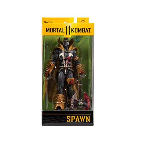 Mcfarlane Toys Mortal Kombat Spawn Bloody Classic 7 Collectible Action Figure