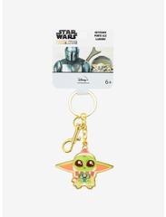 Loungefly Star Wars The Mandalorian The Child Holiday Keychain