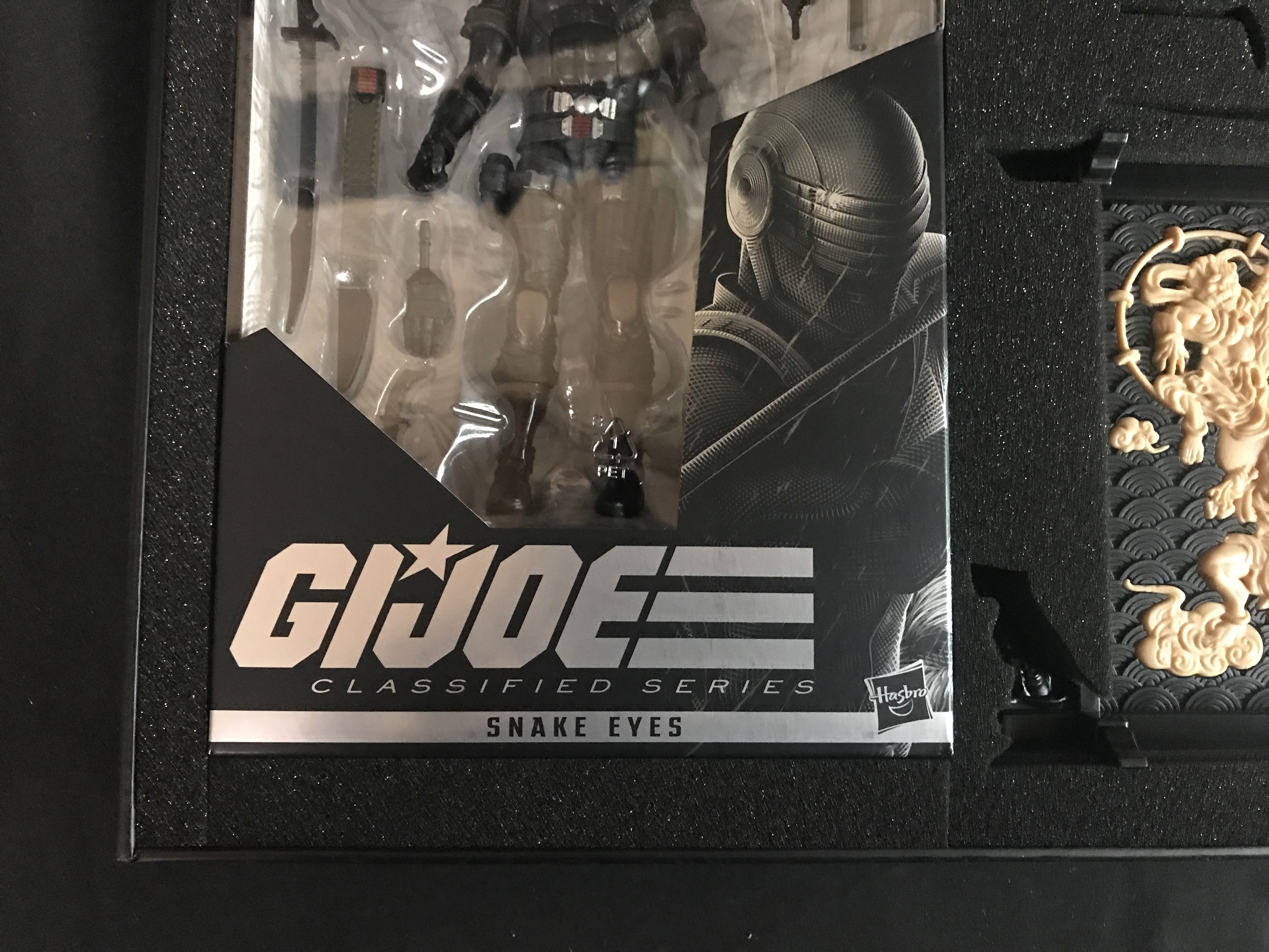 Hasbro Pulse G.I. Joe Classified Series Snake Eyes Deluxe 6 inch Figure