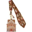 Mickey Mouse and Friends Gingerbread Lanyard with Cardholder