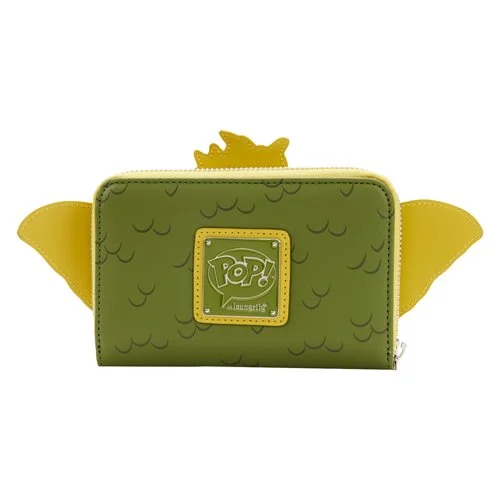 Gremlins Pop! by Loungefly Green Gremilin Cosplay Glow-in-the-Dark Zip Around Wallet