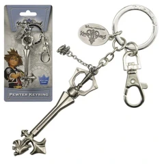 Kingdom Hearts Sleeping Lion Pewter Key Chain