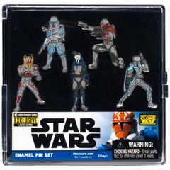 Star Wars Mandalorians Enamel Pin 5-Pack