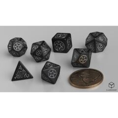 The Witcher Dice Set Yennefer - The Obsidian Star Dice Set 7 with coin