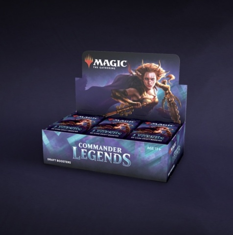 2020 MTG Magic the Gathering Commander Legends DRAFT Booster Box Factory Sealed