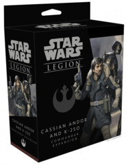 Star Wars Legion Cassian Andor and K-2SO Commander Expansion