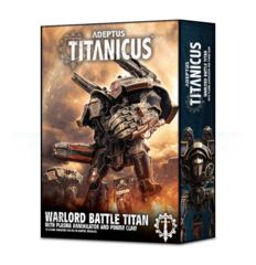 Adeptus Titanicus Warlord Battle Titan With Plasma Annihilator and Power Claw 400-22