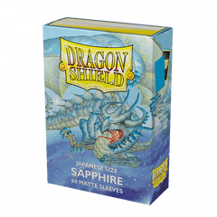 Dragon Shield  Japanese - Box 60 - Sapphire  Matte