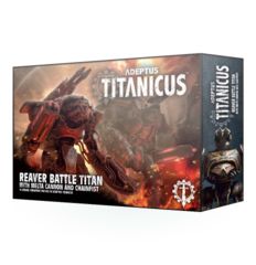 Adeptus Titanicus Reaver Battle Titan with Melta Cannon and Chainfist 400-23