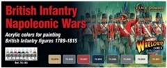 Vallejo British Infantry Napoleonic Wars Paint Set