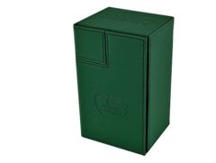 Deck Box Ultimate Guard Flip n Tray Deck Case 80+ Standard Size XenoSkin Green